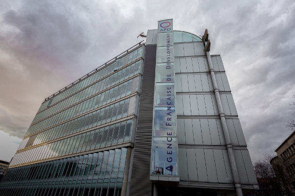 Le siège de l'Agence française de développement, à Paris.