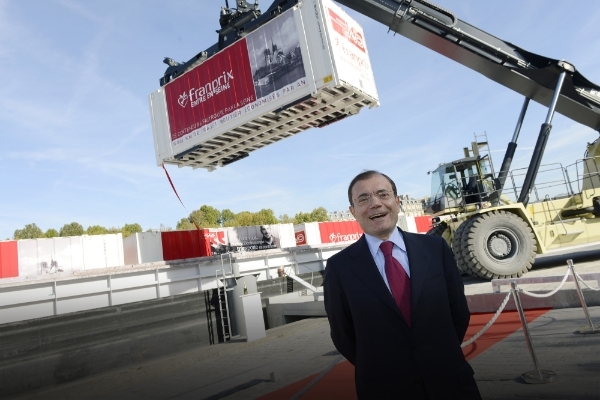 Le PDG de Casino, Jean-Charles Naouri, à Paris en novembre 2012.