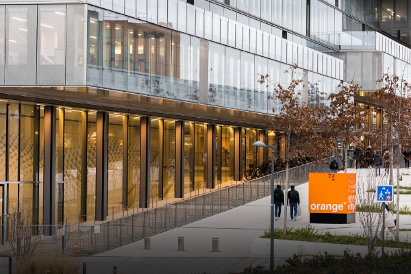 Le siège du groupe Orange, à Issy-les-Moulineaux (Hauts-de-Seine), en février 2023.