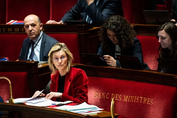 Agnès Pannier-Runacher à l'Assemblée nationale.