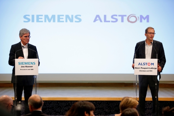 Quel modèle d'organisation sera retenu par Alstom Siemens après la fusion de leurs activités ferroviaires ?