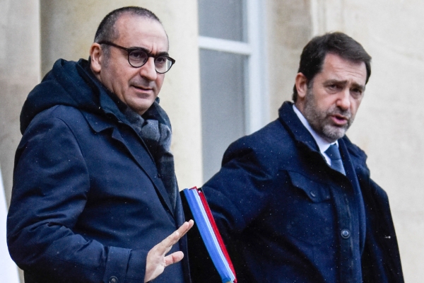 Laurent Nunez (à gauche) et Christophe Castaner.