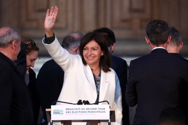 La maire de Paris Anne Hidalgo.