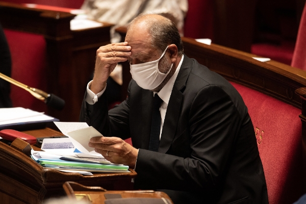 Le ministre de la justice Eric Dupond-Moretti à l'Assemblée nationale, le 15 juillet.