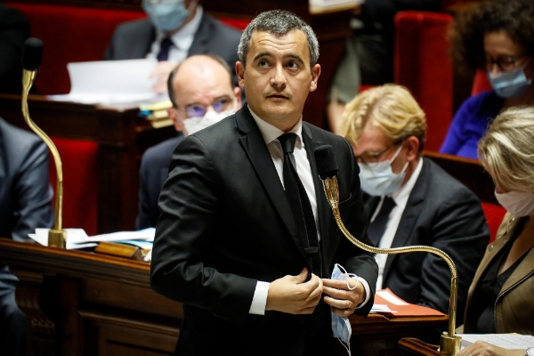 Le ministre de l'intérieur Gérald Darmanin.