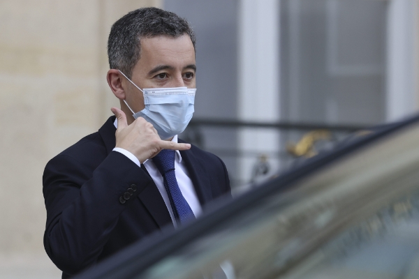 Le ministre de l'intérieur Gérald Darmanin.