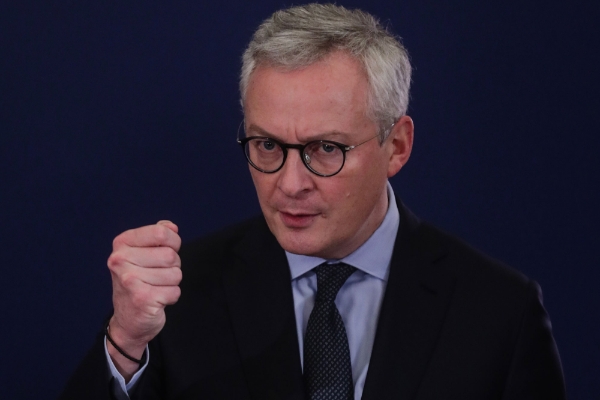 Le ministre de l'économie et des finances Bruno Le Maire.